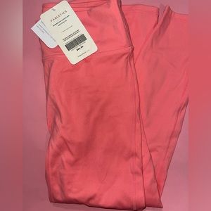 Pink fabletics leggings size medium